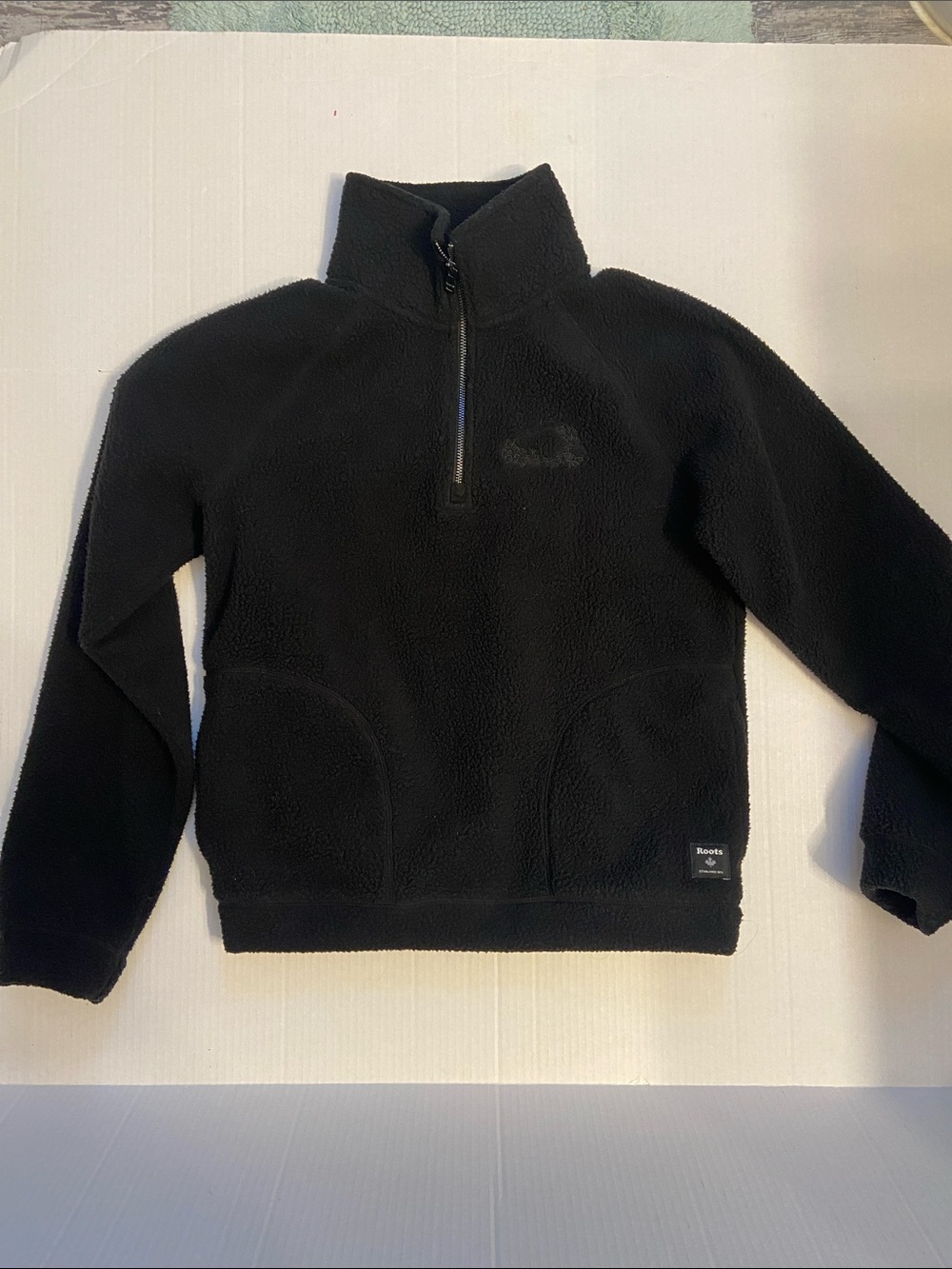 Roots Fleece 3/4 Zip Sweater
